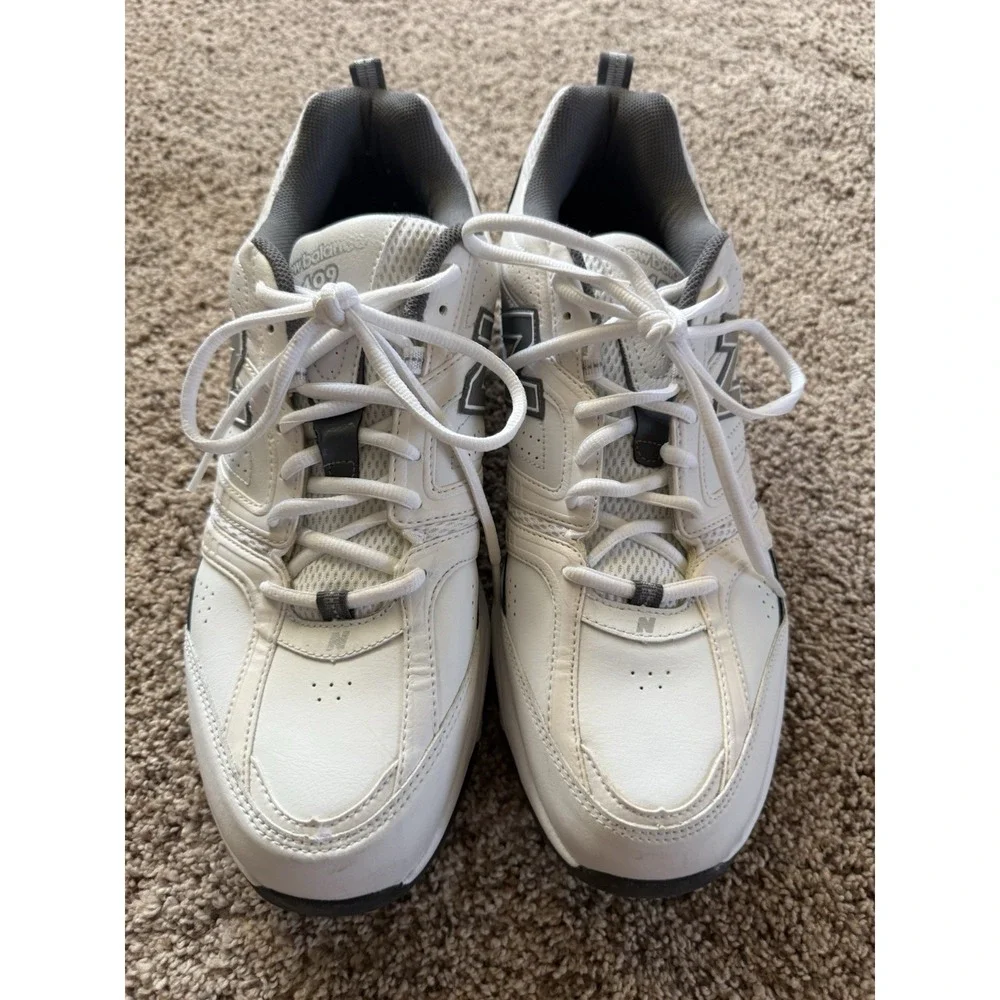 New Balance 409 Mens Sneakers Tennis Shoes White Gray Size 14 Grandpa MX409WG